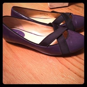 Cole Haan patent leather flats